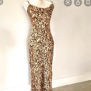Cheetah slip dress!